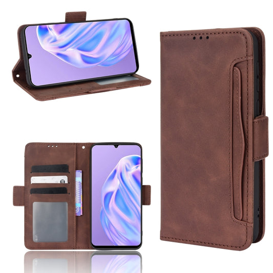 For Ulefone Note 6 / Note 6P Skin Feel Calf Pattern Leather Phone Case(Brown) by buy2fix