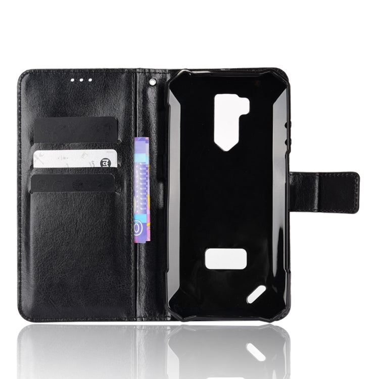 For Ulefone Armor X9 Retro Crazy Horse Texture Leather Phone Case(Black) by buy2fix