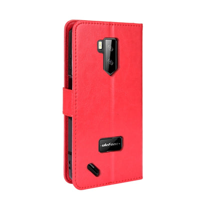 For Ulefone Armor X9 Retro Crazy Horse Texture Leather Phone Case(Red) by buy2fix