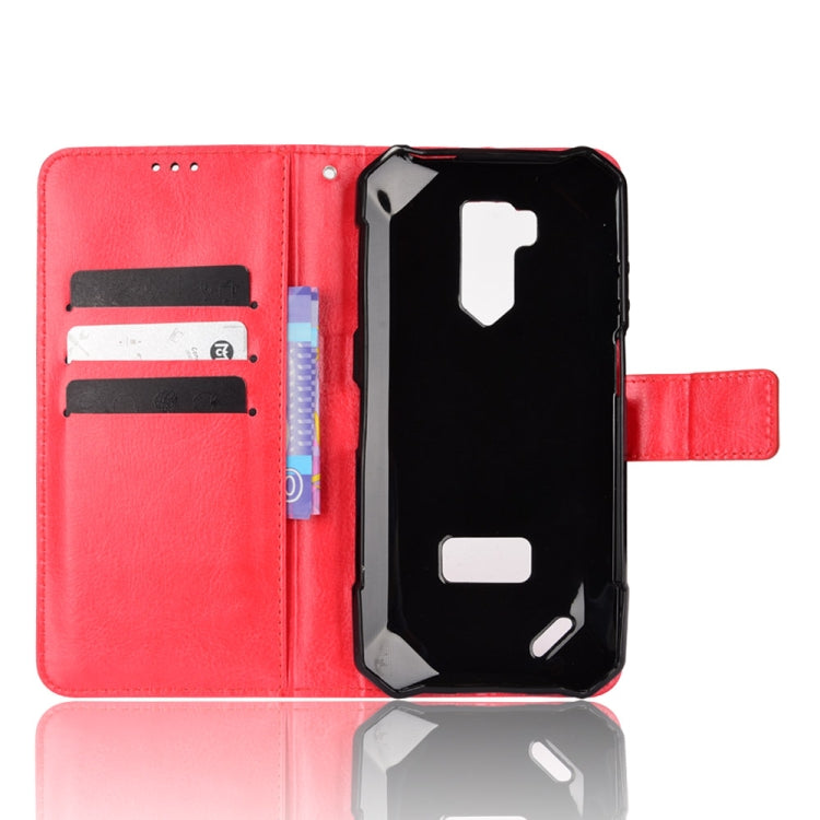 For Ulefone Armor X9 Retro Crazy Horse Texture Leather Phone Case(Red) by buy2fix