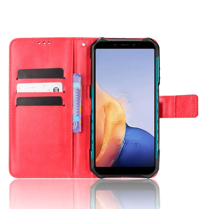 For Ulefone Armor X9 Retro Crazy Horse Texture Leather Phone Case(Red) by buy2fix