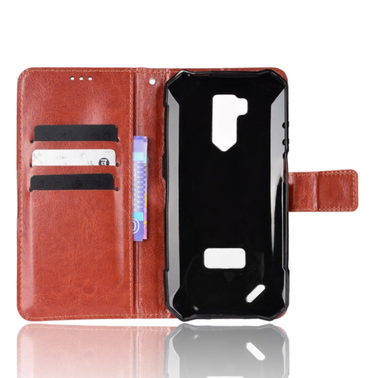 For Ulefone Armor X9 Retro Crazy Horse Texture Leather Phone Case(Brown) by buy2fix