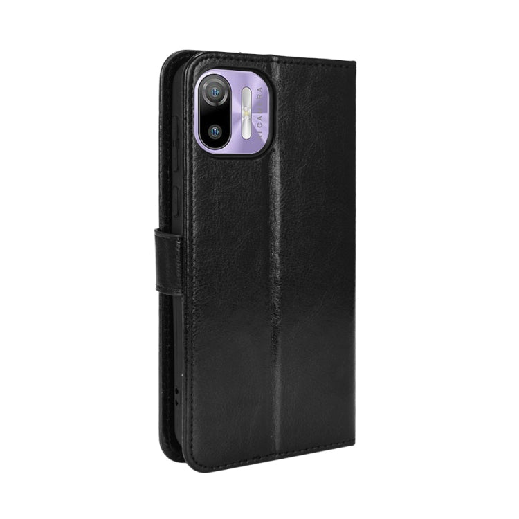 For Ulefone Note 6/ Note 6P Retro Crazy Horse Texture Leather Phone Case(Black) by buy2fix