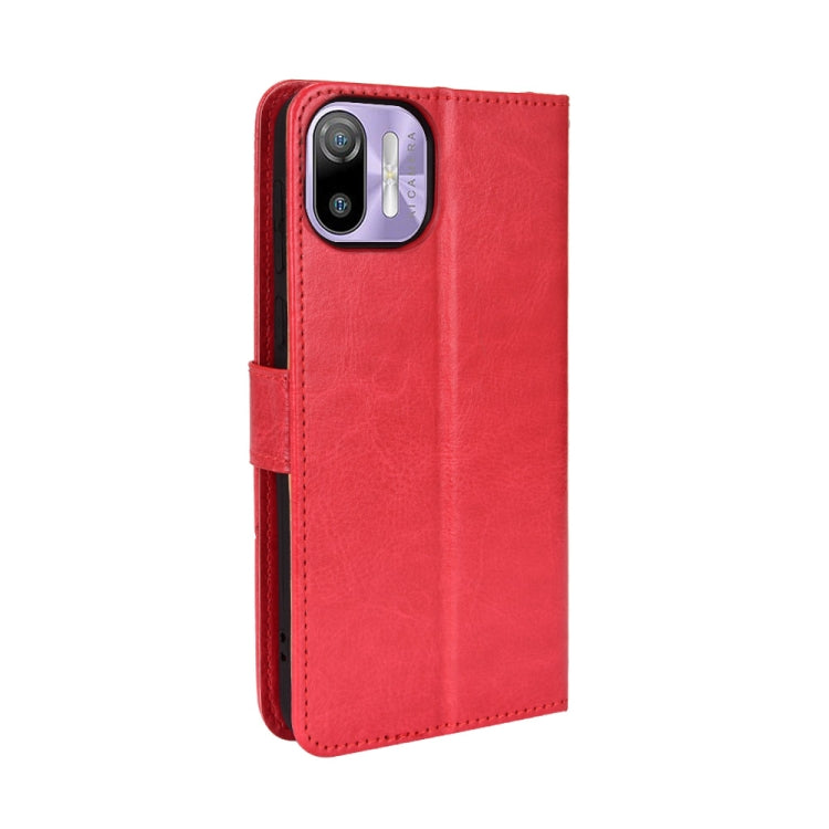 For Ulefone Note 6/ Note 6P Retro Crazy Horse Texture Leather Phone Case(Red) by buy2fix