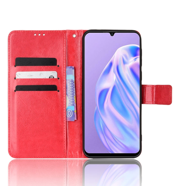 For Ulefone Note 6/ Note 6P Retro Crazy Horse Texture Leather Phone Case(Red) by buy2fix