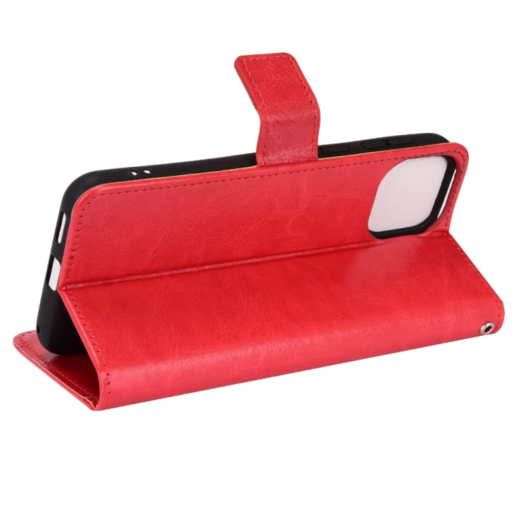 For Ulefone Note 6/ Note 6P Retro Crazy Horse Texture Leather Phone Case(Red) by buy2fix