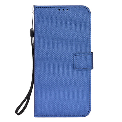 For Ulefone Note 6/ Note 6P Diamond Texture Leather Phone Case(Blue) by buy2fix