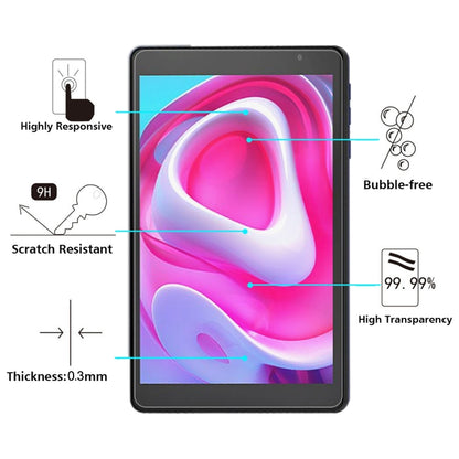 25 PCS 9H 2.5D Explosion-proof Tempered Tablet Glass Film For BLU M8L Plus - Others by buy2fix | Online Shopping UK | buy2fix