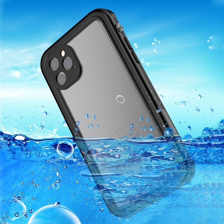 For iPhone 11 Pro Waterproof Full Coverage PC + TPU Phone Case(Black) - iPhone 11 Pro Cases by buy2fix | Online Shopping UK | buy2fix