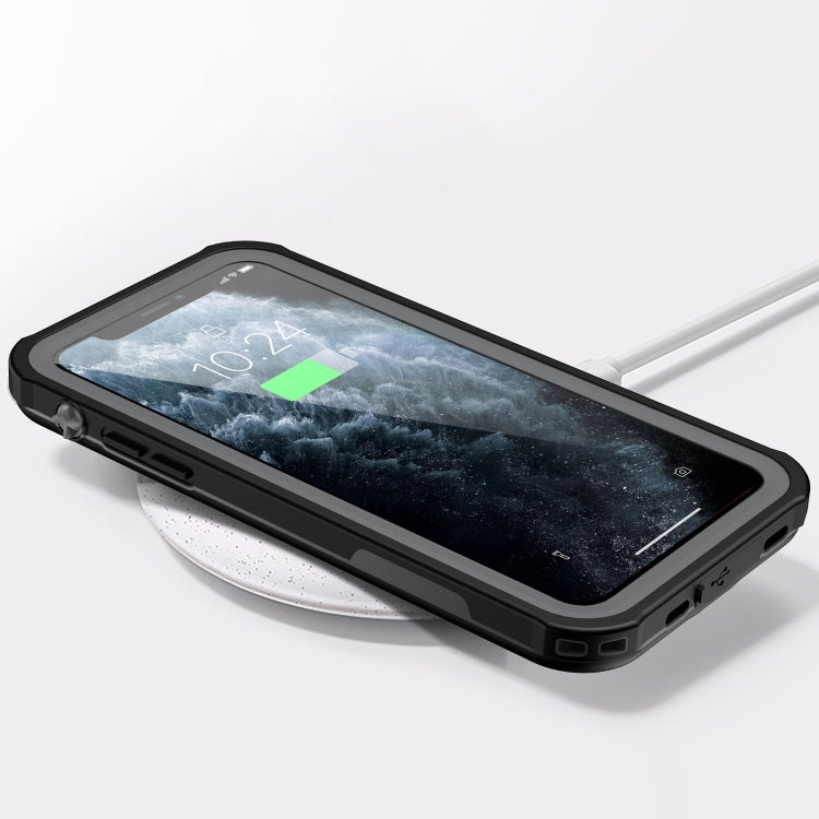 For iPhone 11 Pro Waterproof Full Coverage PC + TPU Phone Case(Black) - iPhone 11 Pro Cases by buy2fix | Online Shopping UK | buy2fix