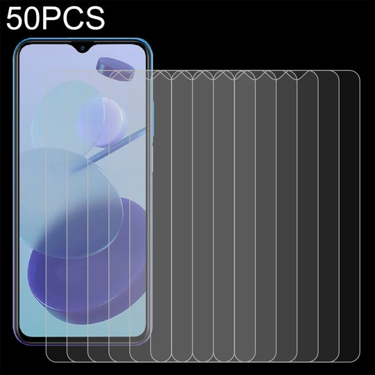 50 PCS 0.26mm 9H 2.5D Tempered Glass Film For Ulefone Note 12P