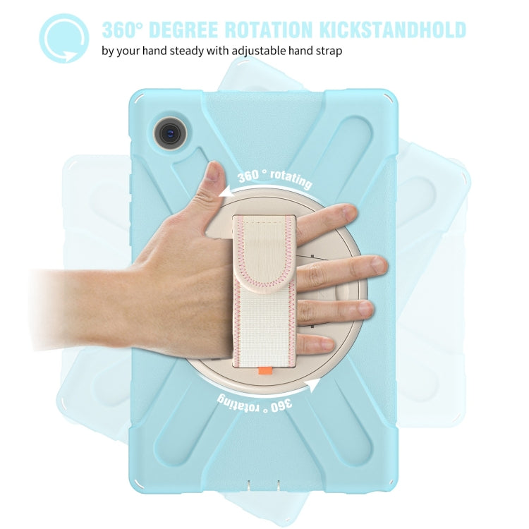 For Samsung Galaxy Tab A8 10.5 2021 Silicone + PC Tablet Case(Ice Blue) - Other Galaxy Tab PC by buy2fix | Online Shopping UK | buy2fix