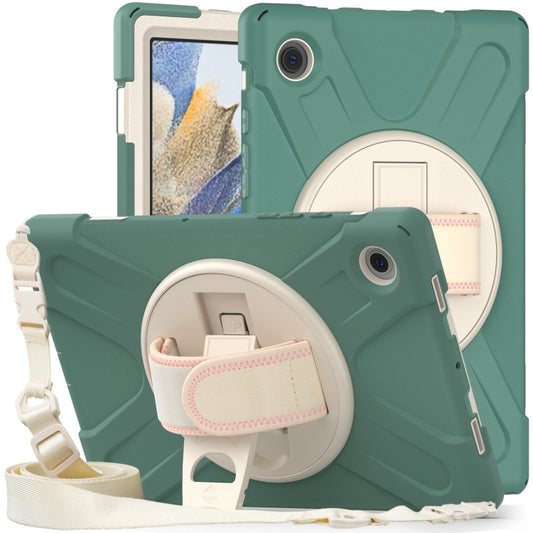 For Samsung Galaxy Tab A8 10.5 2021 Silicone + PC Tablet Case(Emerald Green) - Other Galaxy Tab PC by buy2fix | Online Shopping UK | buy2fix