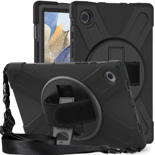 For Samsung Galaxy Tab A8 10.5 2021 Silicone + PC Tablet Case(Black) - Other Galaxy Tab PC by buy2fix | Online Shopping UK | buy2fix