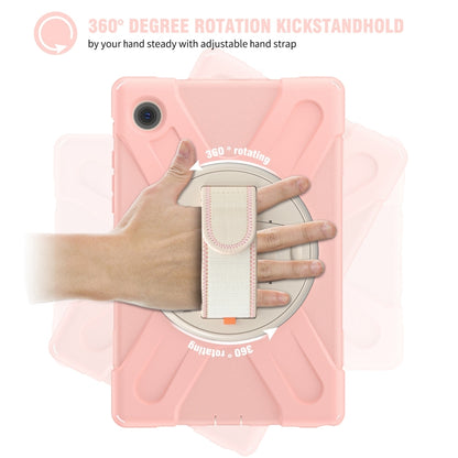 For Samsung Galaxy Tab A8 10.5 2021 Silicone + PC Tablet Case(Rose Gold) - Other Galaxy Tab PC by buy2fix | Online Shopping UK | buy2fix