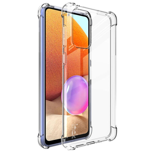 For Samsung Galaxy A73 imak Airbag TPU Case with Screen Protector(Transparent) by imak