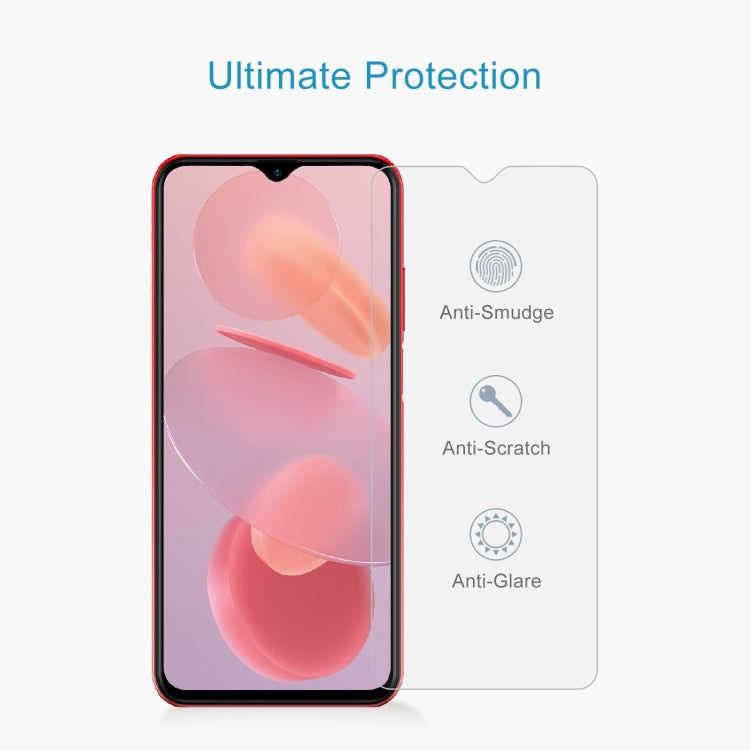 50 PCS 0.26mm 9H 2.5D Tempered Glass Film For Ulefone Note 12P by buy2fix