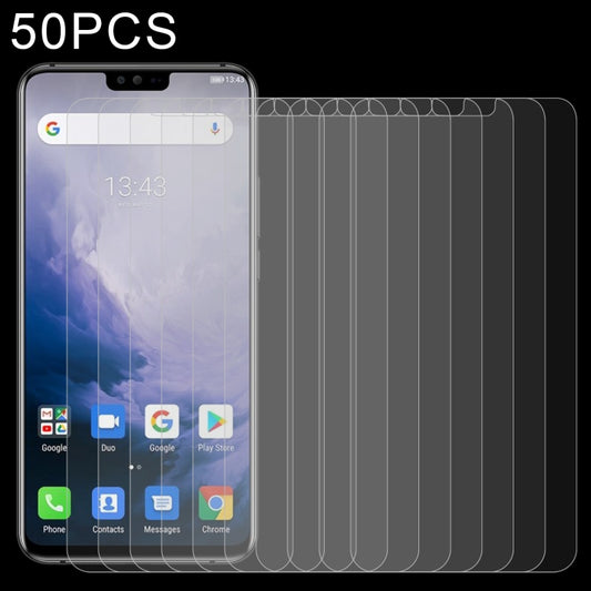 50 PCS 0.26mm 9H 2.5D Tempered Glass Film For Ulefone T2 by buy2fix