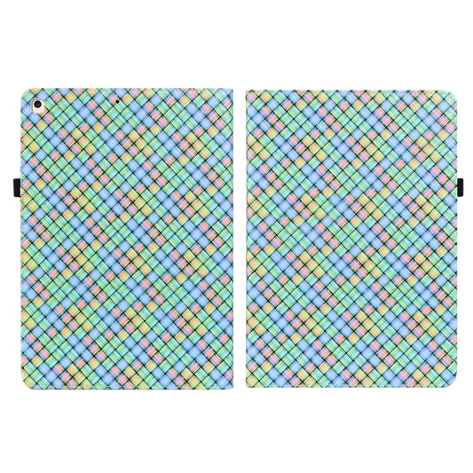 Color Weave Smart Leather Tablet Case For iPad 10.2 2019/Air 2019/10.5/10.2 2020/2021(Rainbow) - iPad Air (2022) / (2020) 10.9 Cases by buy2fix | Online Shopping UK | buy2fix