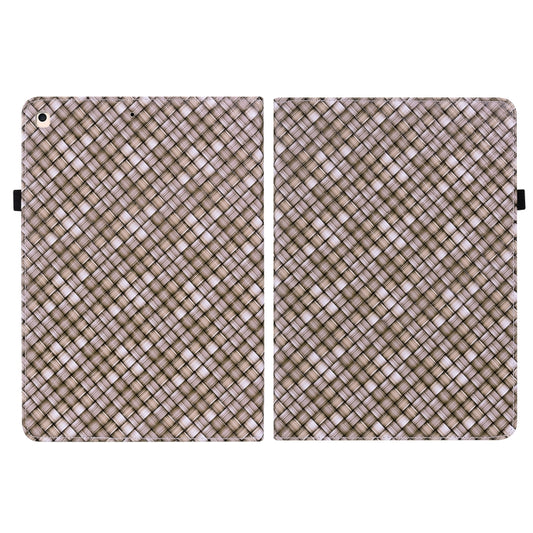 Color Weave Smart Leather Tablet Case For iPad 10.2 2019/Air 2019/10.5/10.2 2020/2021(Brown) - iPad Air (2022) / (2020) 10.9 Cases by buy2fix | Online Shopping UK | buy2fix