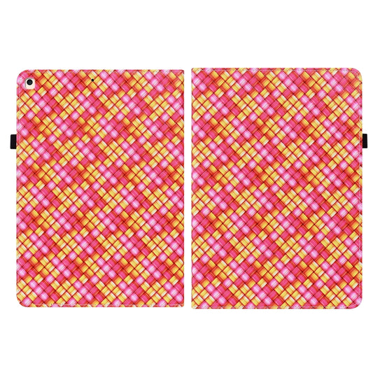 Color Weave Smart Leather Tablet Case For iPad 10.2 2019/Air 2019/10.5/10.2 2020/2021(Rose Red) - iPad Air (2022) / (2020) 10.9 Cases by buy2fix | Online Shopping UK | buy2fix