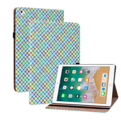 Color Weave Smart Leather Tablet Case For iPad Pro 9.7 2018 / 2017(Rainbow) - iPad 9.7 (2018) & (2017) Cases by buy2fix | Online Shopping UK | buy2fix