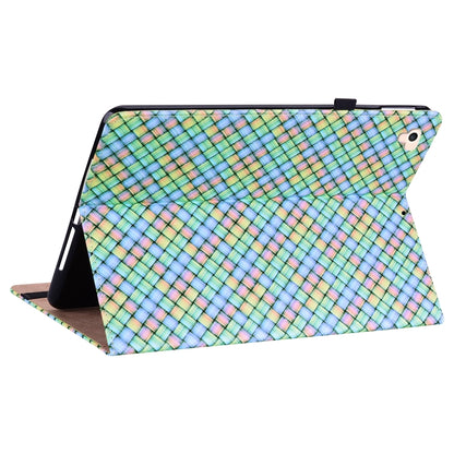 Color Weave Smart Leather Tablet Case For iPad Pro 9.7 2018 / 2017(Rainbow) - iPad 9.7 (2018) & (2017) Cases by buy2fix | Online Shopping UK | buy2fix