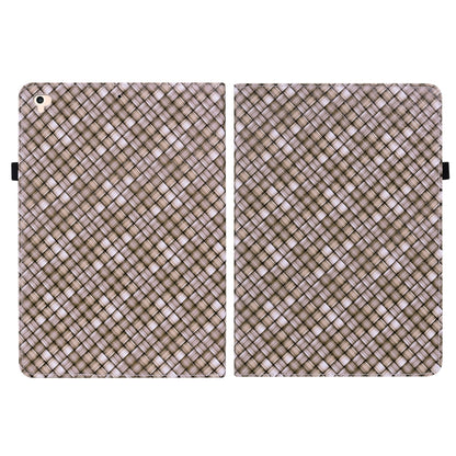 Color Weave Smart Leather Tablet Case For iPad Pro 9.7 2018 / 2017(Brown) - iPad 9.7 (2018) & (2017) Cases by buy2fix | Online Shopping UK | buy2fix
