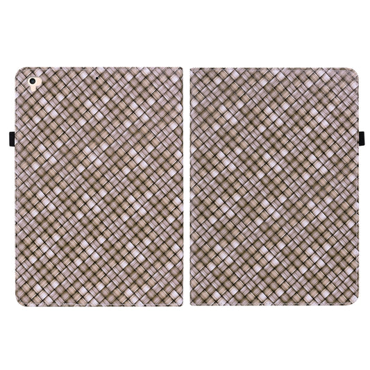 Color Weave Smart Leather Tablet Case For iPad Pro 9.7 2018 / 2017(Brown) - iPad 9.7 (2018) & (2017) Cases by buy2fix | Online Shopping UK | buy2fix