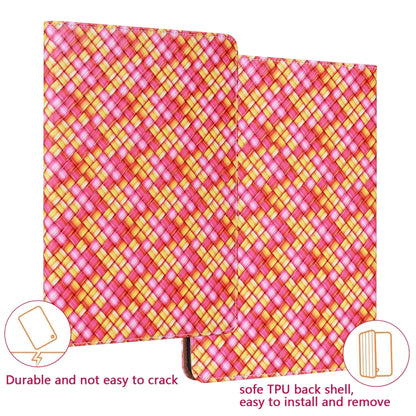 Color Weave Smart Leather Tablet Case For iPad Pro 9.7 2018 / 2017(Rose Red) - iPad 9.7 (2018) & (2017) Cases by buy2fix | Online Shopping UK | buy2fix