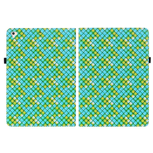 Color Weave Smart Leather Tablet Case For iPad Pro 9.7 2018 / 2017(Green) - iPad 9.7 (2018) & (2017) Cases by buy2fix | Online Shopping UK | buy2fix