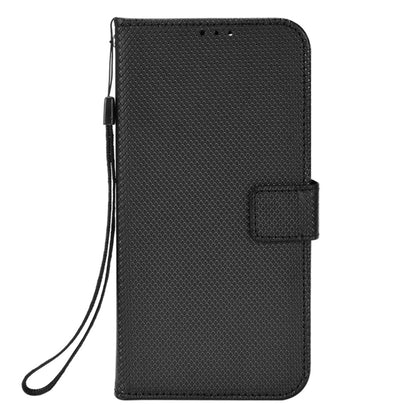 For Ulefone Armor X9 Diamond Texture Leather Phone Case(Black) by buy2fix