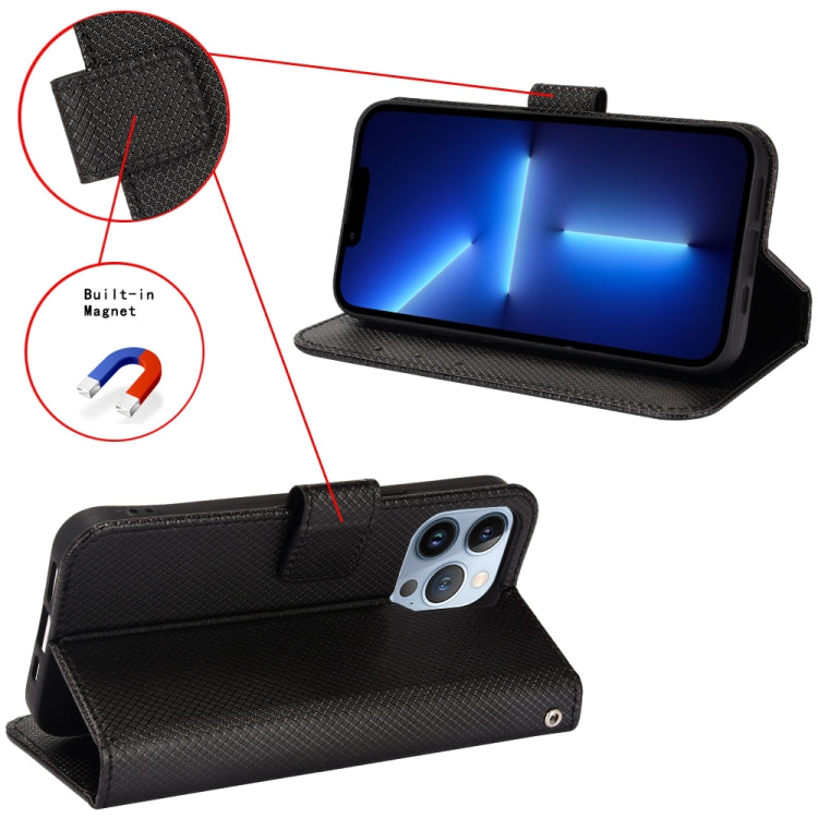 For Ulefone Armor X9 Diamond Texture Leather Phone Case(Black) by buy2fix