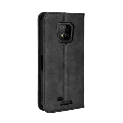 For Ulefone Armor 8 Magnetic Buckle Retro Texture Leather Phone Case(Black) by buy2fix