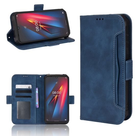 For Ulefone Armor 8 Skin Feel Calf Pattern Leather Phone Case(Blue) by buy2fix