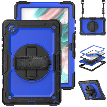 For Samsung Galaxy Tab A8 10.5 2021 X200 / X205 Silicone + PC Tablet Case(Blue + Black) - Other Galaxy Tab PC by buy2fix | Online Shopping UK | buy2fix