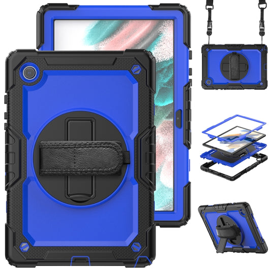 For Samsung Galaxy Tab A8 10.5 2021 X200 / X205 Silicone + PC Tablet Case(Blue + Black) - Other Galaxy Tab PC by buy2fix | Online Shopping UK | buy2fix