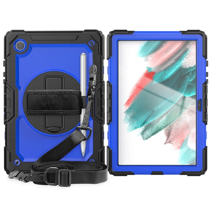For Samsung Galaxy Tab A8 10.5 2021 X200 / X205 Silicone + PC Tablet Case(Blue + Black) - Other Galaxy Tab PC by buy2fix | Online Shopping UK | buy2fix