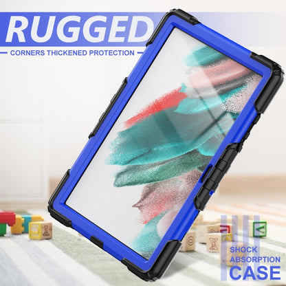 For Samsung Galaxy Tab A8 10.5 2021 X200 / X205 Silicone + PC Tablet Case(Blue + Black) - Other Galaxy Tab PC by buy2fix | Online Shopping UK | buy2fix