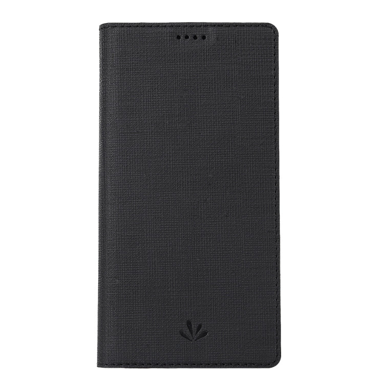 For Galaxy A71 ViLi Magnet Horizontal Flip Shockproof TPU + PU Leather Protective Case  Card Slot & Holder(Black) - Galaxy Phone Cases by ViLi | Online Shopping UK | buy2fix
