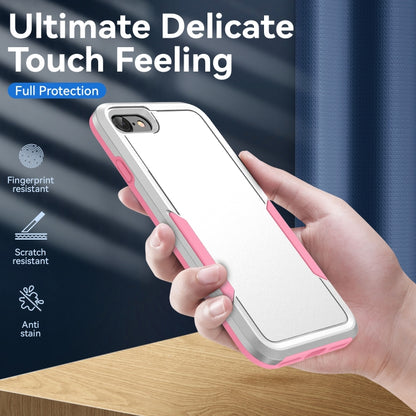 For iPhone SE 2022 / SE 2020 / 8 / 7 Pioneer Armor Heavy Duty PC + TPU Phone Case(White) by buy2fix