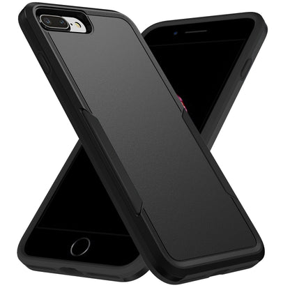 Pioneer Armor Heavy Duty PC + TPU Phone Case For iPhone 8 Plus / 7 Plus(Black) by buy2fix