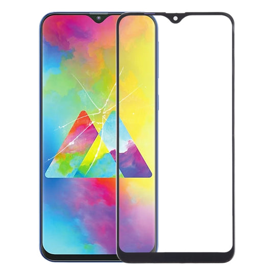 For Samsung Galaxy M20 Front Screen Outer Glass Lens with OCA Optically Clear Adhesive - Outer Glass Lens by buy2fix | Online Shopping UK | buy2fix