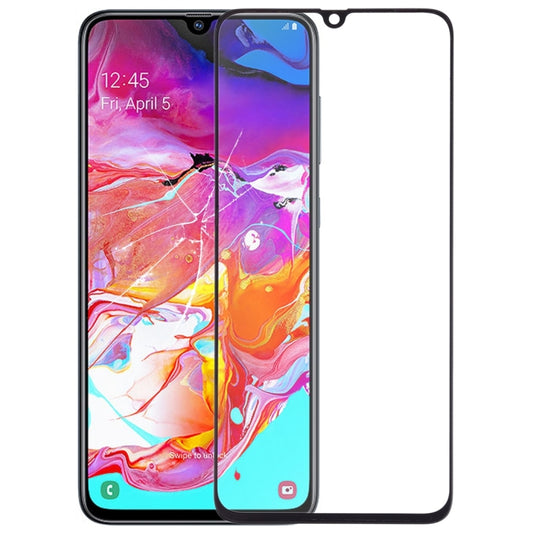 For Samsung Galaxy A70 Front Screen Outer Glass Lens with OCA Optically Clear Adhesive - Outer Glass Lens by buy2fix | Online Shopping UK | buy2fix