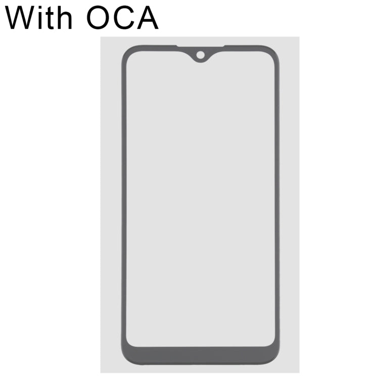 For Samsung Galaxy A21 Front Screen Outer Glass Lens with OCA Optically Clear Adhesive - Outer Glass Lens by buy2fix | Online Shopping UK | buy2fix