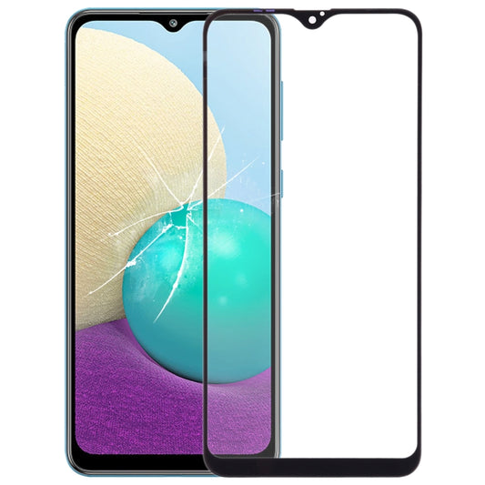 For Samsung Galaxy A02 Front Screen Outer Glass Lens with OCA Optically Clear Adhesive - Outer Glass Lens by buy2fix | Online Shopping UK | buy2fix