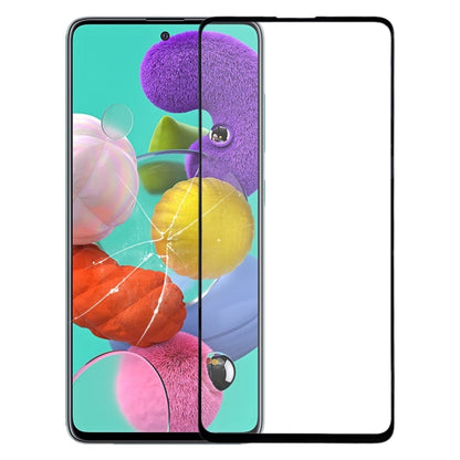 For Samsung Galaxy A51 Front Screen Outer Glass Lens with OCA Optically Clear Adhesive - Outer Glass Lens by buy2fix | Online Shopping UK | buy2fix