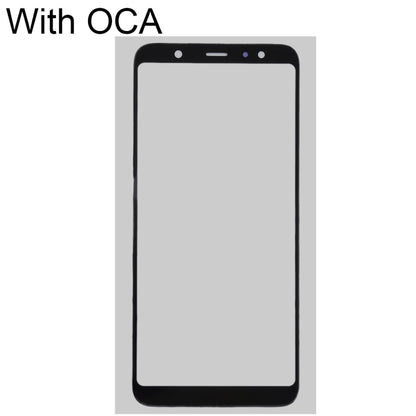 For Samsung Galaxy A6+ Front Screen Outer Glass Lens with OCA Optically Clear Adhesive - Outer Glass Lens by buy2fix | Online Shopping UK | buy2fix