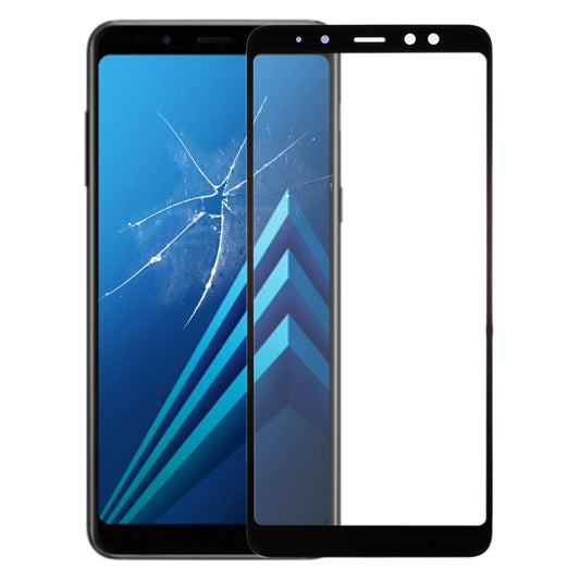For Samsung Galaxy A8 2018 Front Screen Outer Glass Lens with OCA Optically Clear Adhesive - Outer Glass Lens by buy2fix | Online Shopping UK | buy2fix