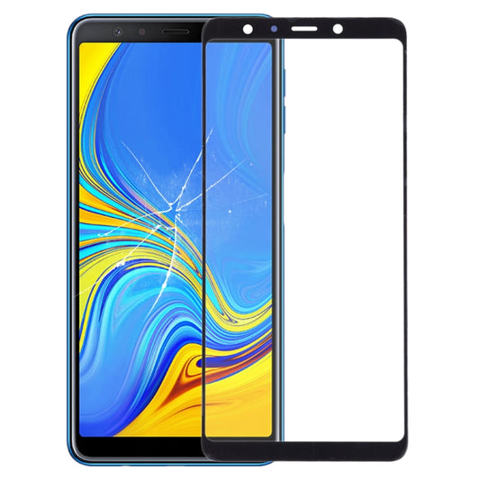 For Samsung Galaxy A7 2018 / A750 Front Screen Outer Glass Lens with OCA Optically Clear Adhesive - Outer Glass Lens by buy2fix | Online Shopping UK | buy2fix